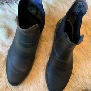 Jcrew size 10 camo short rain boots